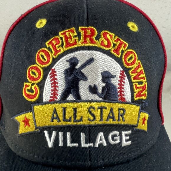 Cooperstown All Star Village Baseball Cap Navy Size L/XL Adjustable Back Legend - Picture 3 of 11